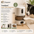 🎾 **Zyqunex™ TreatFlow Smart Reward Dispenser**